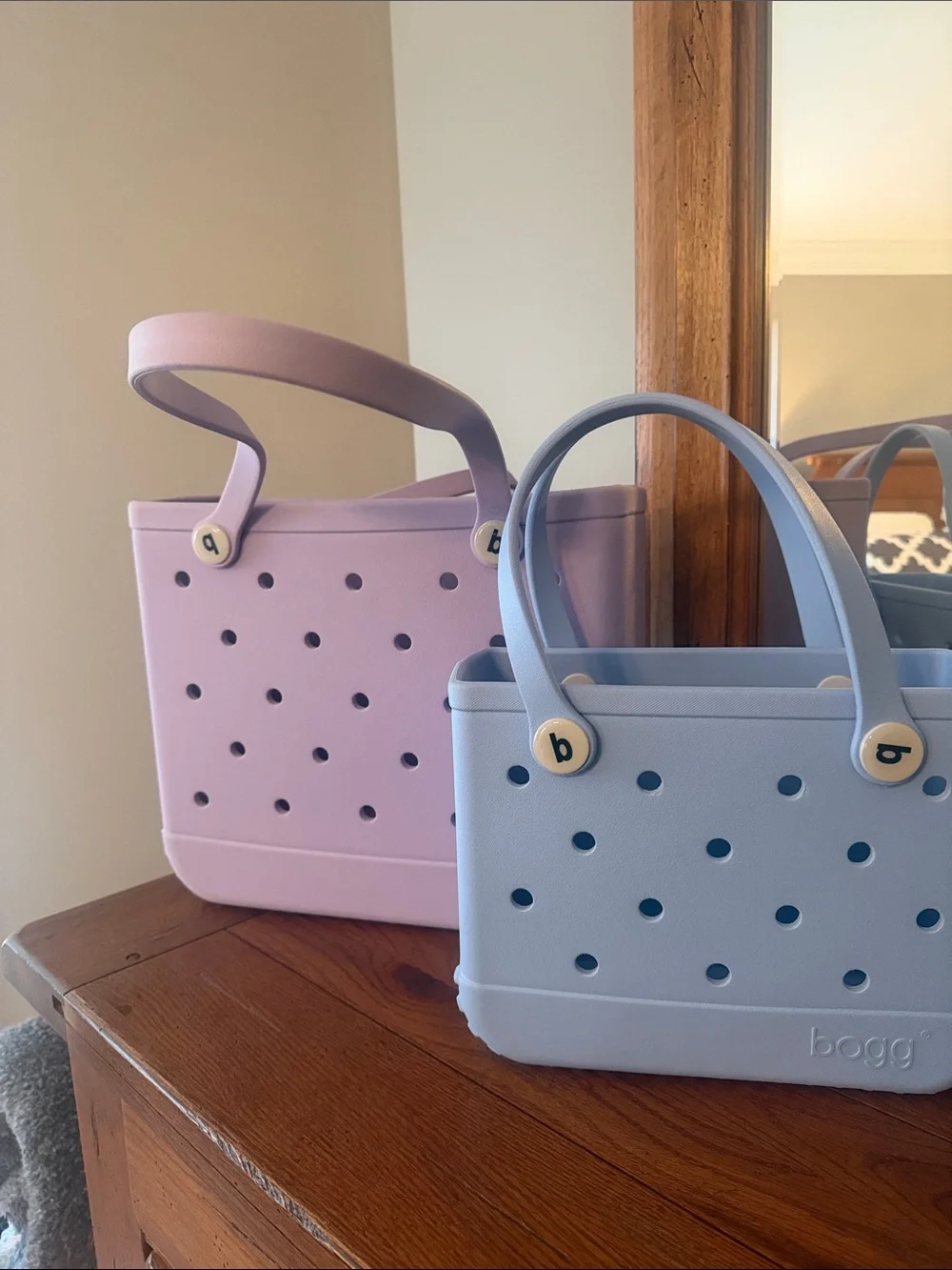 BOGG BAG Lilac Perforated Tote - Picture 7 of 7